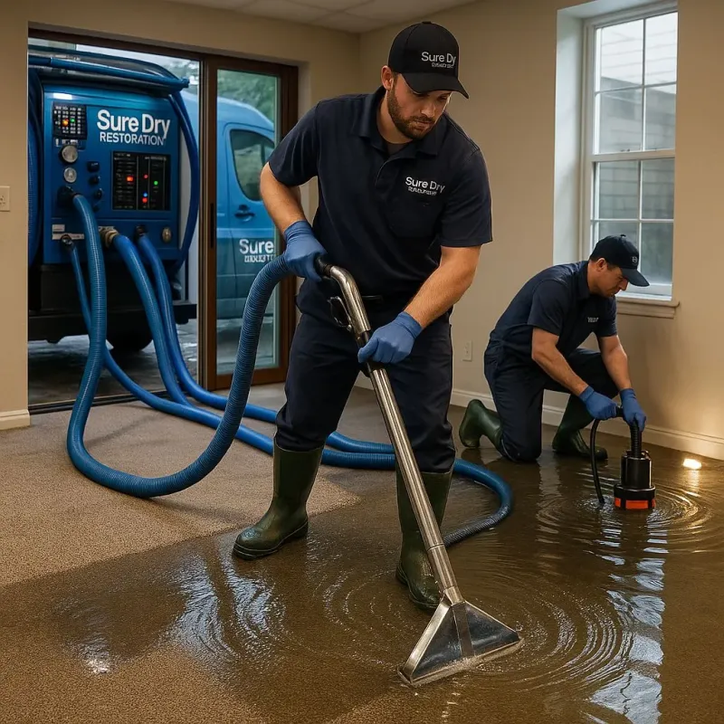 Water Extraction and Removal process in Churchville, NY